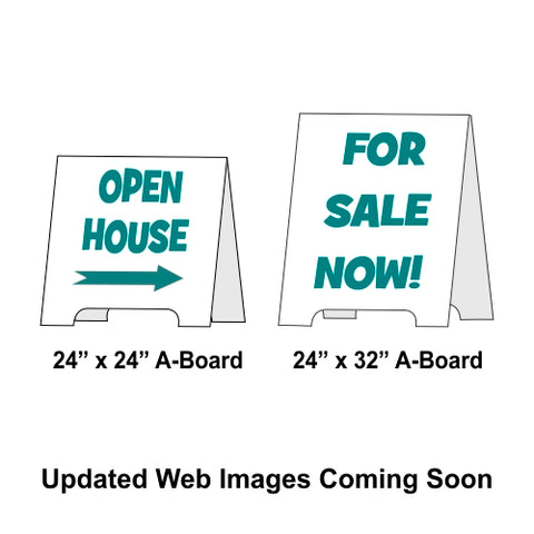 RE Sign Skins for 30" A-Boards or Yard Arms - Seattle Realty Signs