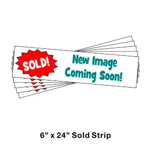 RE EZ Staple SOLD Strip - Seattle Realty Signs